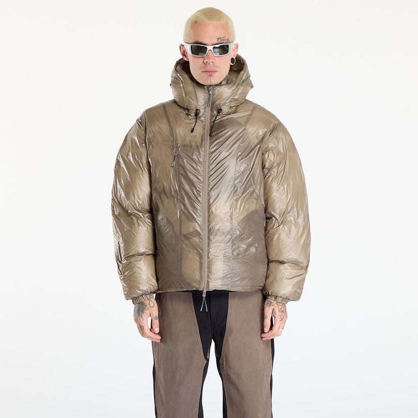 Puffer jakke ROA Translucent Puffy Synthetic Down Jacket L Beige | RBMW0541FA356 BEG0002