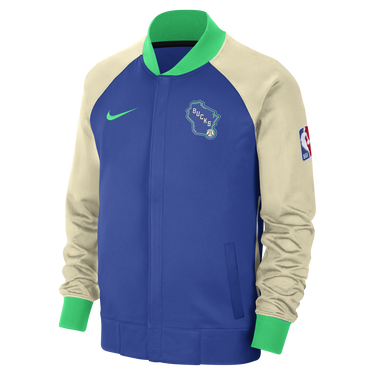Jakke Nike Dri-FIT Milwaukee Bucks Showtime City Edition Mørkeblå | FB3503-480, 1