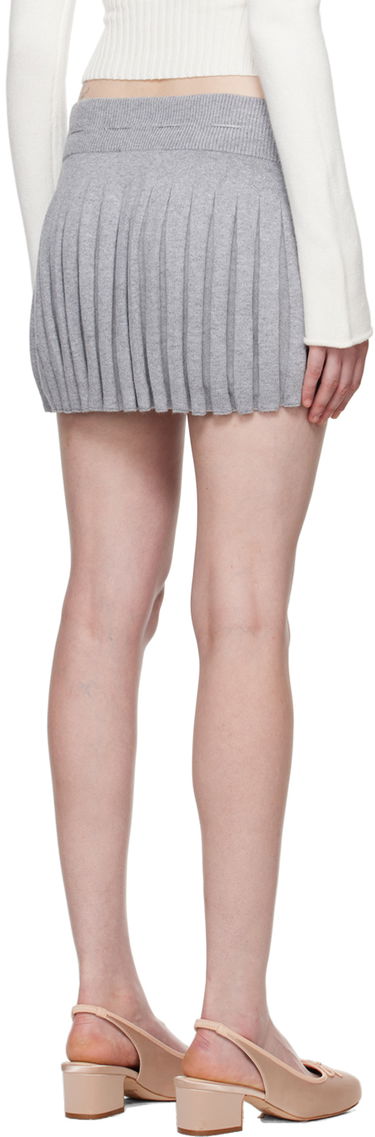 Nederdel GUIZIO Guizio Cielo Pleated Miniskirt Grå | H23610S020, 2