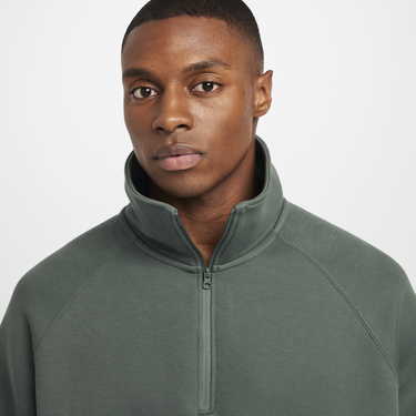 Sweatshirt Nike Tech Fleece Half Zip Sweatshirt Grøn | FZ7568-338, 4