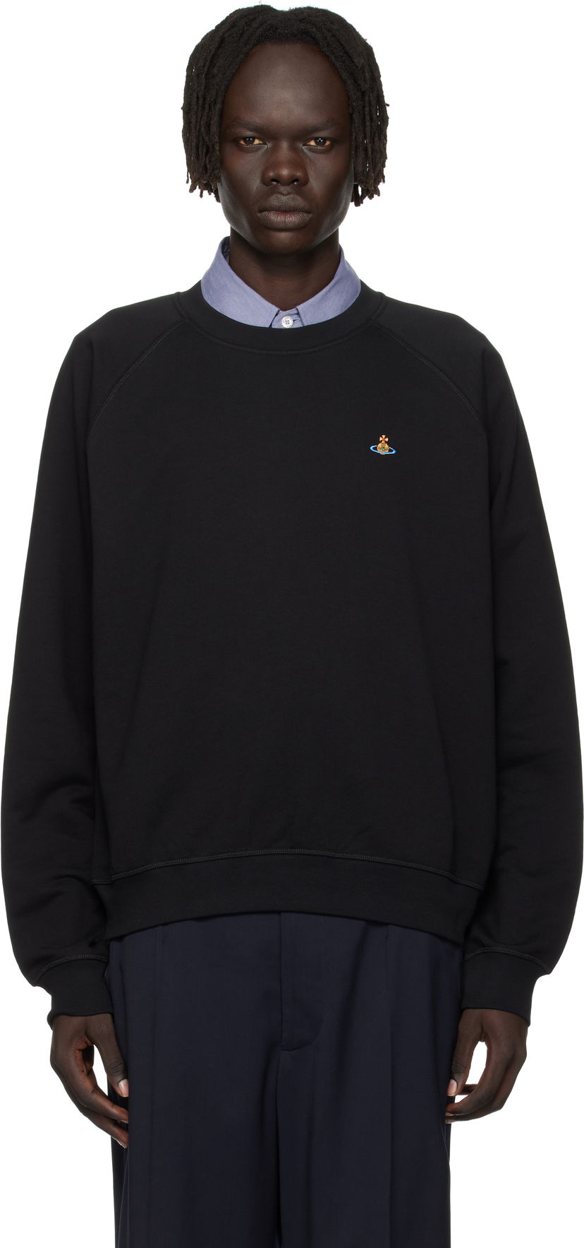 Sweatshirt Vivienne Westwood Vivienne Westwood Raglan Sweatshirt Sort | 3I010014-J006O-