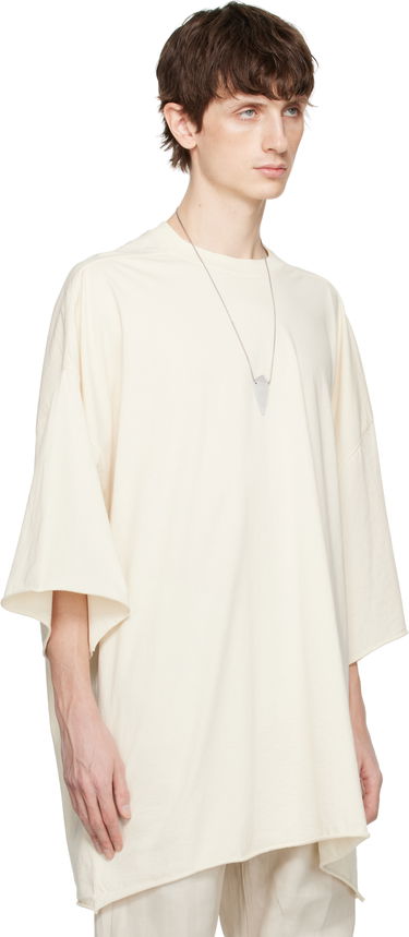 T-shirt Rick Owens Rick Owens Hollywood Tommy T-Shirt Beige | RU01E5283 JNC, 1