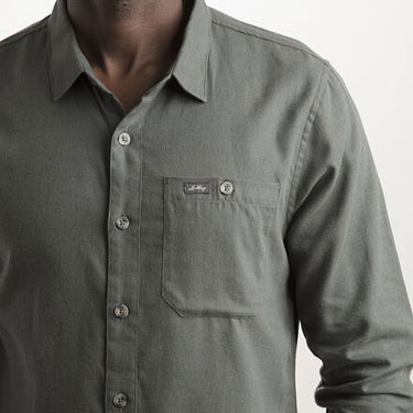 Skjorte Lundhags Lundhags Ekren Solid Shirt Grøn | 1119104, 2