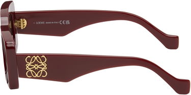 Solbriller Loewe Loewe Rectangular Sunglasses Bourgogne | LW40101IM4666A 840126861099, 2