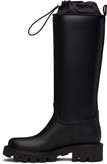 Tøj Moncler Moncler Kickstream High Rain Boots Sort | K209B4G00190M4522, 2