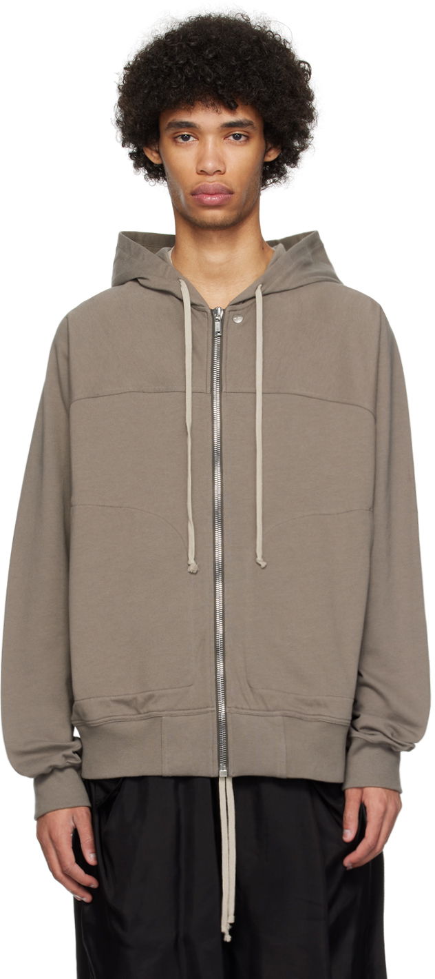 Sweatshirt Rick Owens Windbreaker Hoodie Grå | RU01D3241 BA, 0