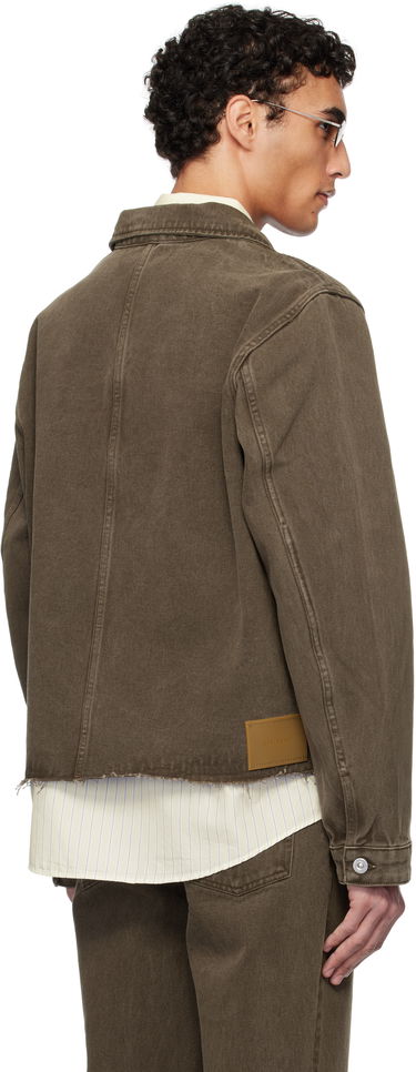 Jakke OUR LEGACY Our Legacy Cut Rebirth Denim Jacket Brun | M2255CC, 2