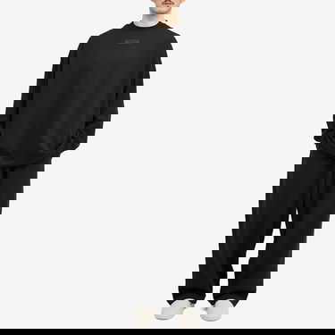 T-shirt Fear of God ESSENTIALS Spring Tab Long Sleeve T-Shirt Sort | 125SP244204F, 4