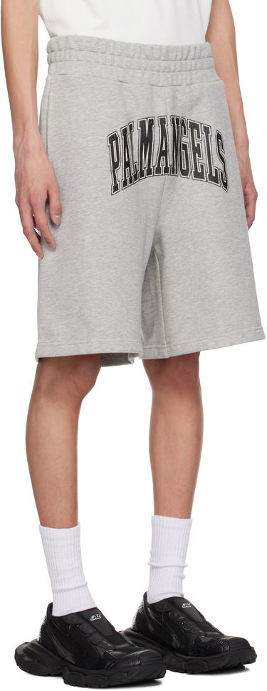 Shorts Palm Angels Palm Angels College Palm Shorts Grå | PMCI028S25FLE0010810, 1