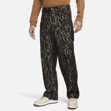 Cargo bukser Nike Life All Over Print Cargo Pant Medium Grøn | FJ0325-222, 2