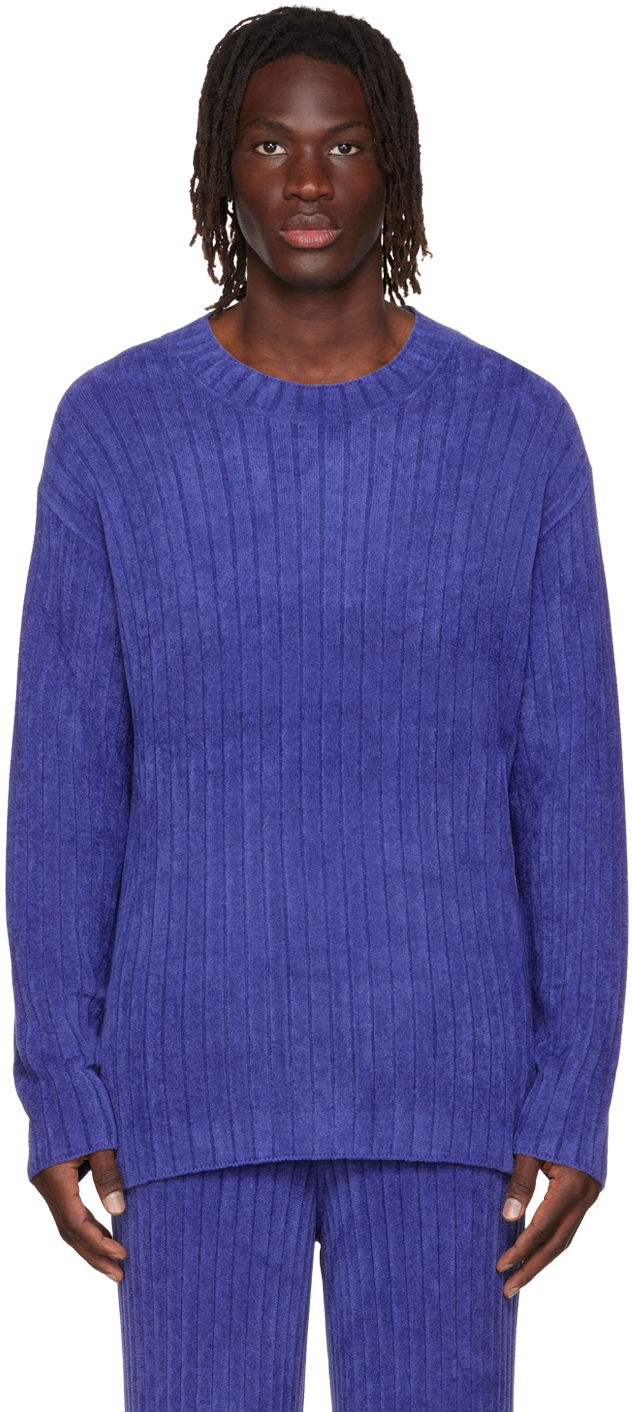 Sweater Dion Lee Dion Lee Blueprint Ribbed Knit Sweater Lilla | C7100P22