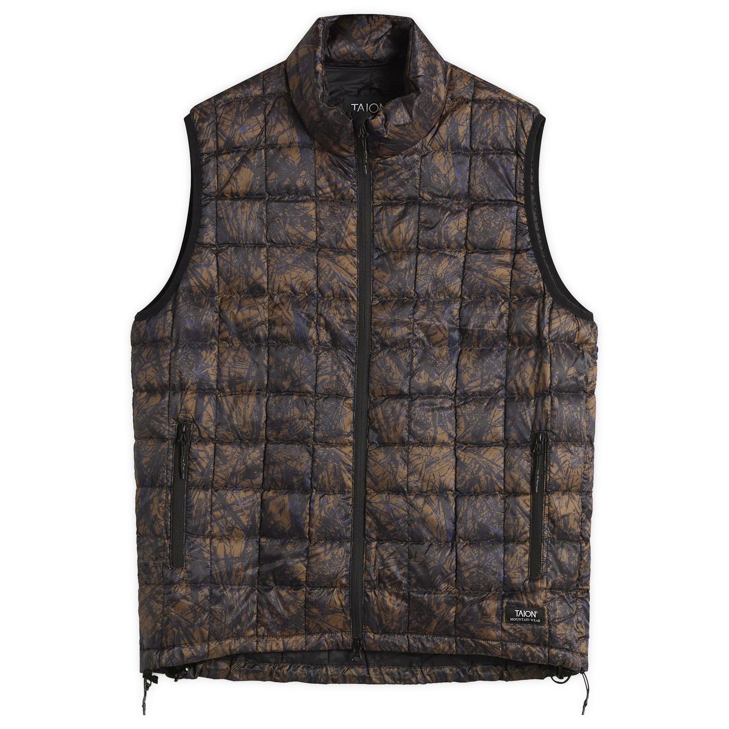 Vest TAION Mountain 800FP Zip Light Down Vest Flerfarvet | TAION-002ZXMT-800-BMD, 0