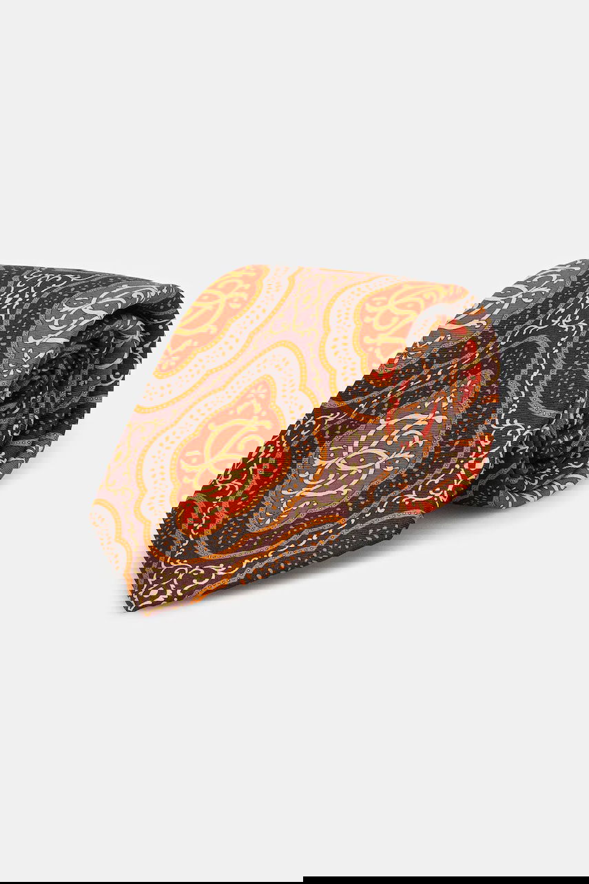 Tilbehør Drôle de Monsieur Drôle de Monsieur La Cravate MEdaillon Tie Brun | I.TI002.SE016, 0