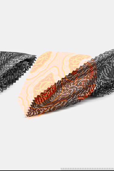Tilbehør Drôle de Monsieur Drôle de Monsieur La Cravate MEdaillon Tie Brun | I.TI002.SE016, 0