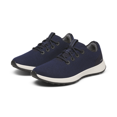 Sneakers og sko Allbirds Wool Runner NZ Water-Repellent Mørkeblå | A12014M, 4