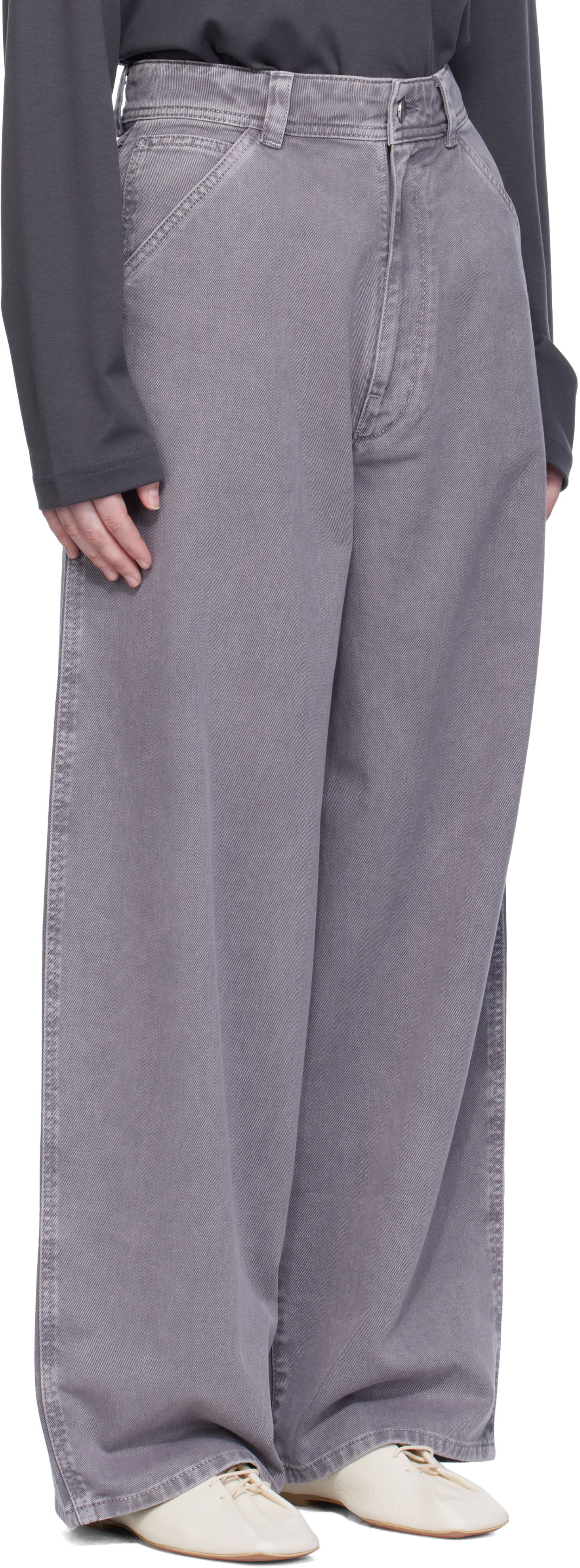 Jeans LEMAIRE Lemaire Large Jeans Grå | PA1224 LD1063, 1