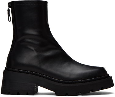 Tøj BY FAR BY FAR Alister Leather Ankle Boots Sort | 22PFALIQBLNAP, 0