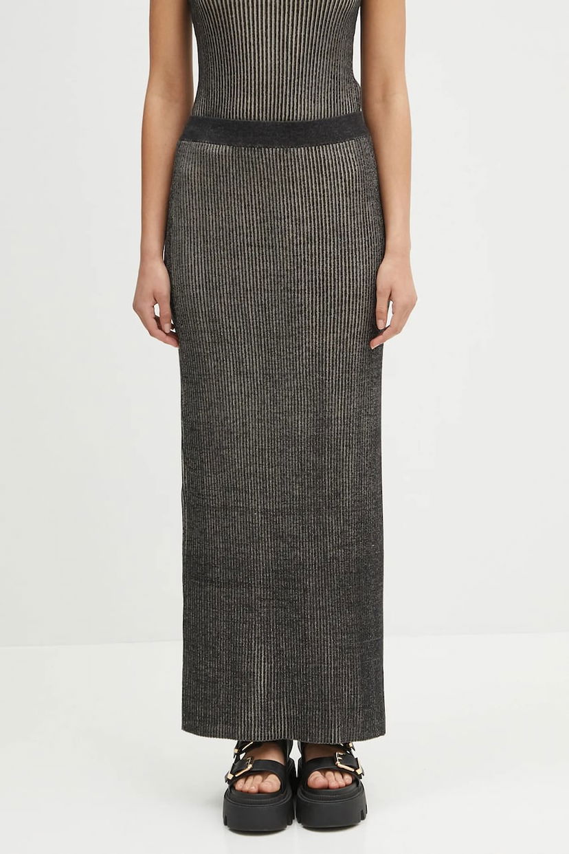 Nederdel Samsoe Samsoe Samsøe Samsøe Sacheryl Maxi Pencil Skirt Grå | F25100047