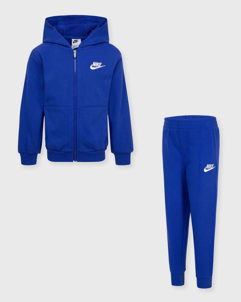 Træningsdragt Nike Club Fleece Full-Zip Set Blå | 86M485-U89