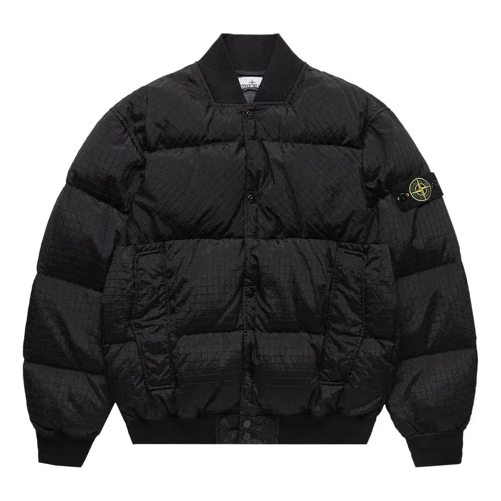 Bomberjakke Stone Island Metal Bomber Jacket Sort | 791543232-V0029, 0