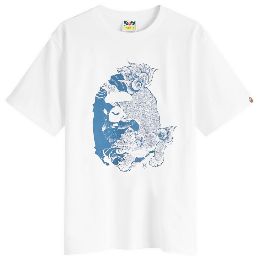 T-shirt BAPE Japanese Tattoo Graphic T-Shirt Hvid | 001TEK801029M-WHT