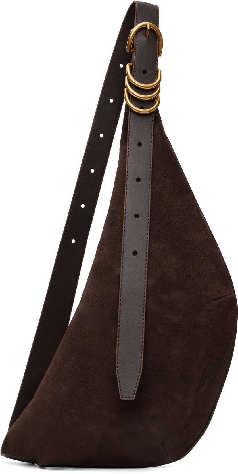 Skuldertaske rag & bone Rag & Bone Brooklyn Suede Sling Bag Brun | SD100229