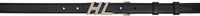 Helmut Lang Leather Logo Belt