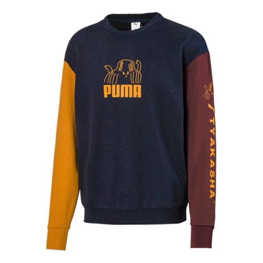 Sweater Puma TYAKASHA Crossover Crewneck Sweatshirt Flerfarvet | 595562-06