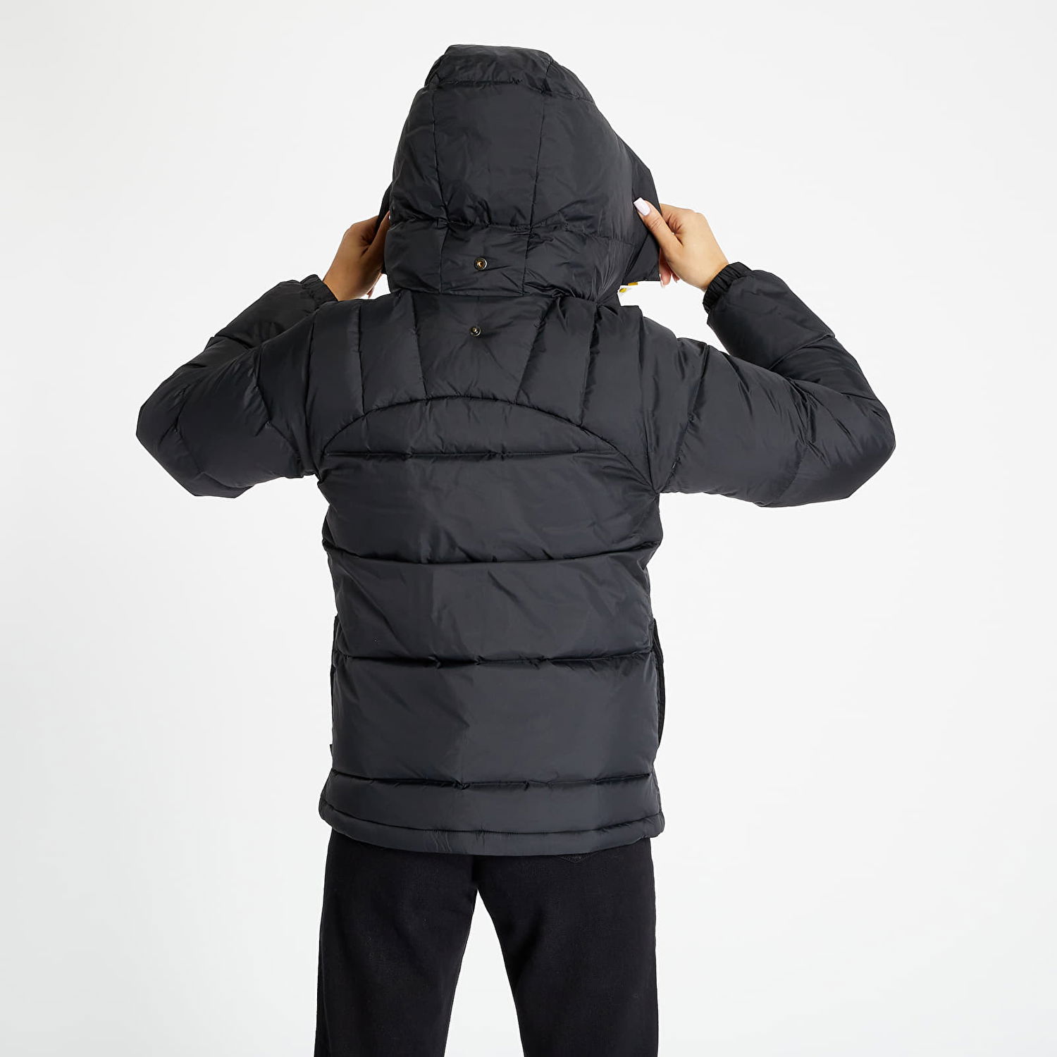 Puffer jakke FJÄLLRÄVEN Expedition Down Lite Jacket Sort | F89995-550, 0