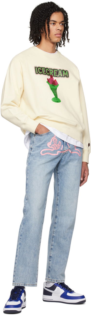 Sweater BBC IceCream ICECREAM Sundae Sweatshirt Beige | IC23424, 3