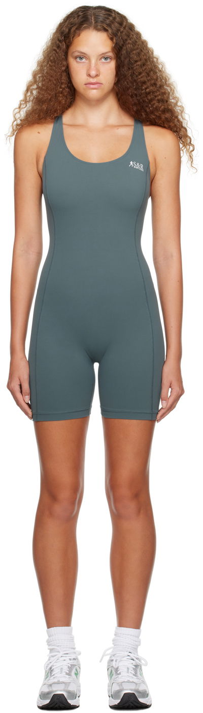 Jumpsuit Sporty & Rich Sporty & Rich Exclusive Sleeveless Jumpsuit Grøn | BS821VO