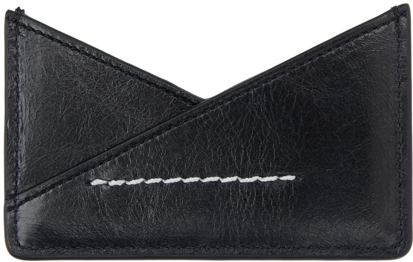 Tegnebog Maison Margiela MM6 Triangle 6 Card Holder Sort | SA6UI0014 P6445, 1