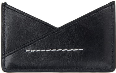 Tegnebog Maison Margiela MM6 Triangle 6 Card Holder Sort | SA6UI0014 P6445, 1