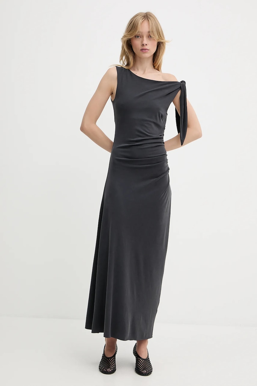 Kjole Samsoe Samsoe Samsoe Samsoe SASUS Maxi Dress Grå | F25200039, 1