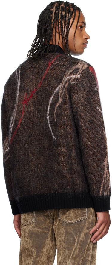 Sweater AMIRI AMIRI Floral Crewneck Sweater Sort | AMKNCW1098, 2