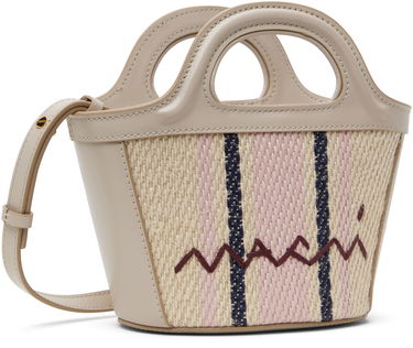 Håndtaske Marni Marni Tropicalia Micro Tote Bag Brun | BMMP0067Q7 P8181, 3