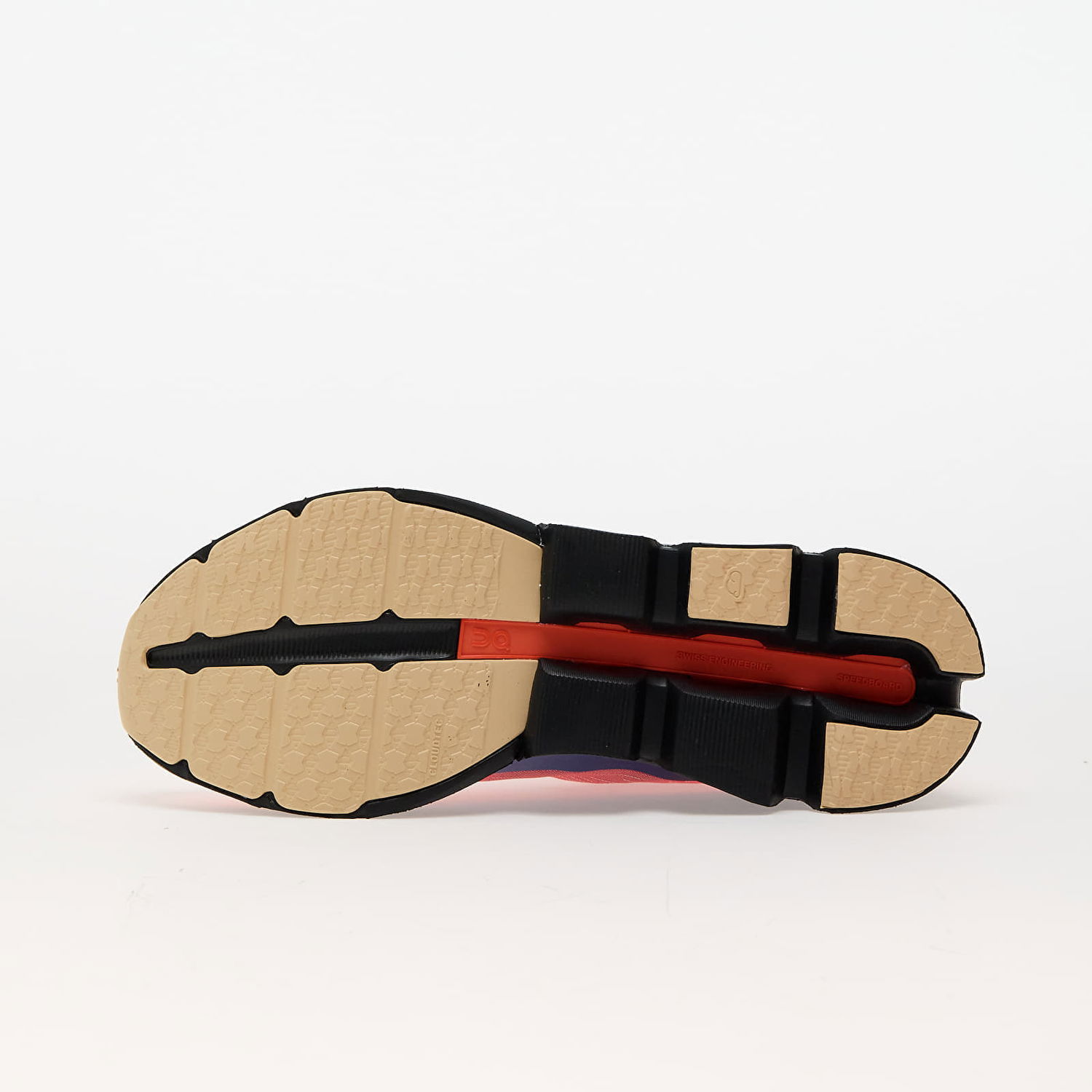 Sneakers og sko On Running Cloudspark Flame/ Black Rød | 3ME10390879, 1