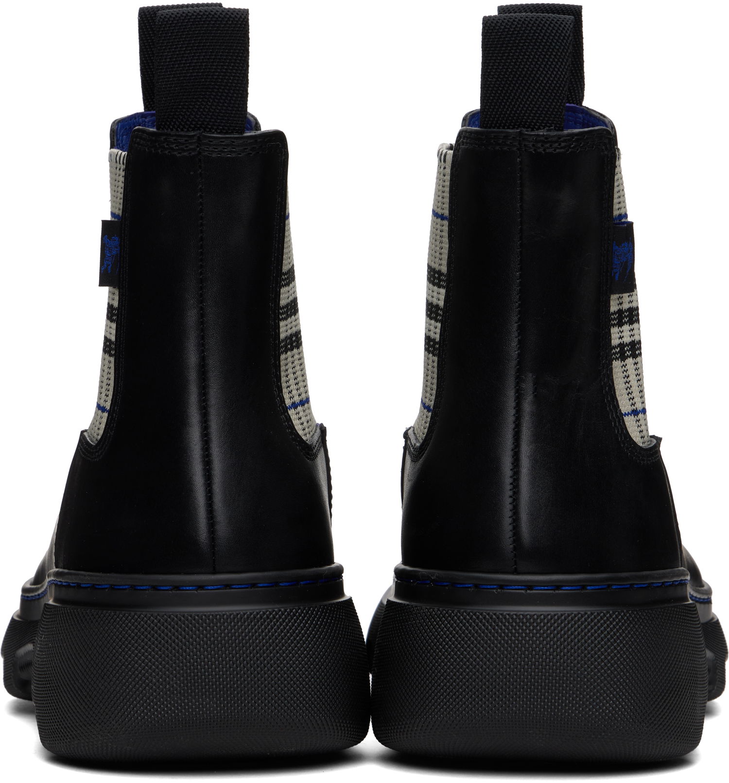 Sneakers og sko Burberry Burberry Creeper Low Chelsea Boots Sort | 8102718, 1