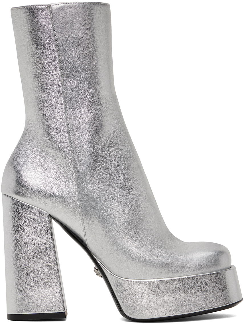 Sneakers og sko Versace Aevitas Boots "Silver" Grå | 1010174_1A08164, 0