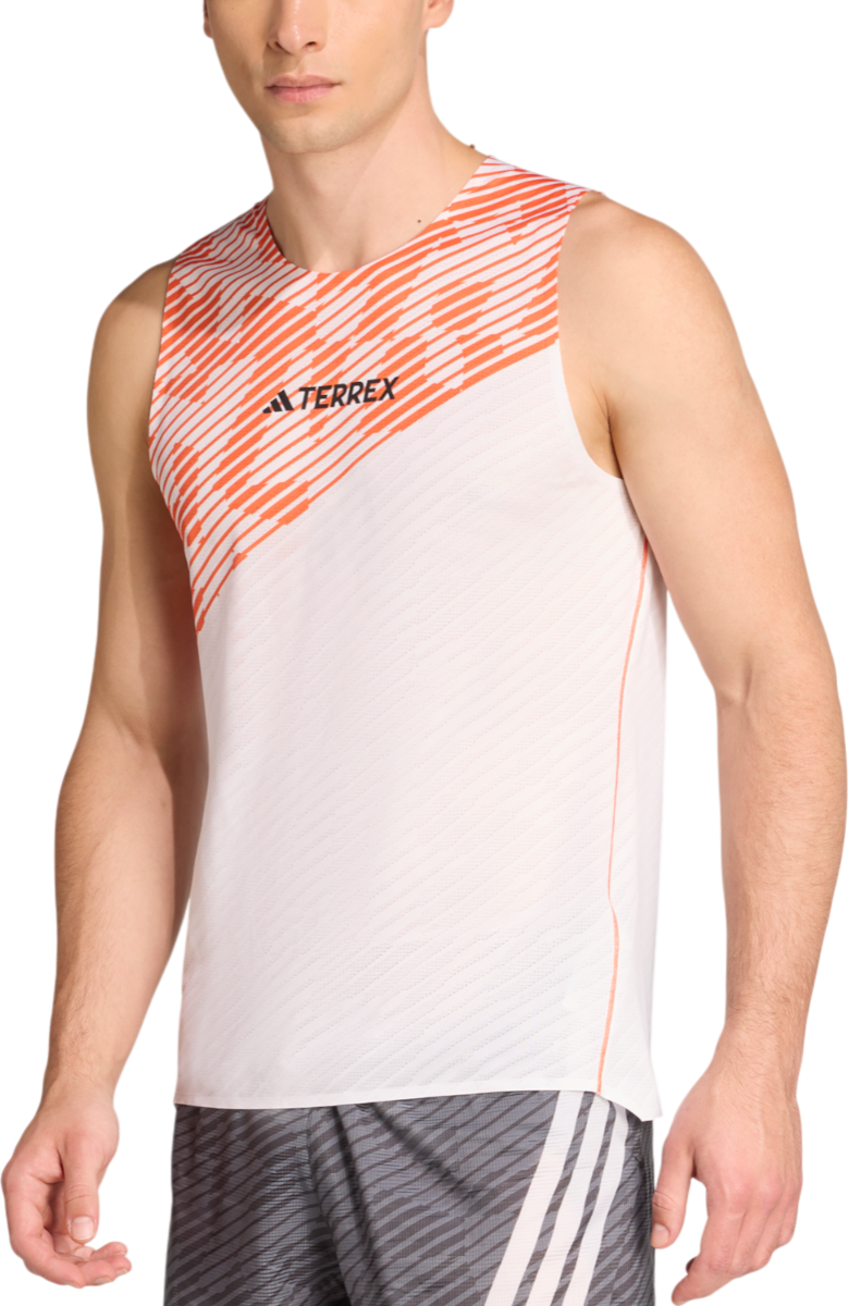 Tanktop adidas Performance Terrex Techrock Pro Tank Top Hvid | jx2831