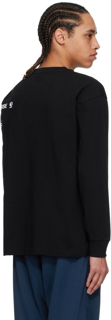 Sweatshirt AAPE by A Bathing Ape AAPE by A Bathing Ape 'AAPE Now' Long Sleeve T-Shirt Sort | AAPLTM1607XXNBKX, 2
