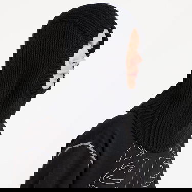 Hat Y-3 Y-3 Knitted Hood Balaclava Sort | JX8310, 3