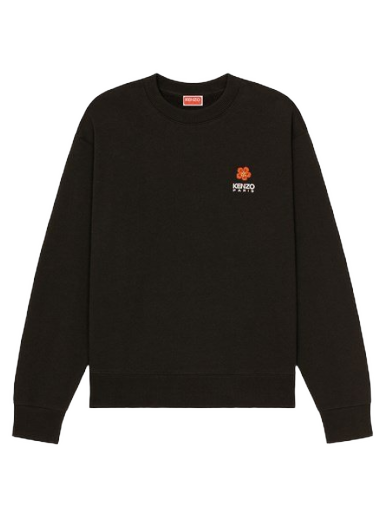Sweatshirt KENZO Boke Crest Classic Sweatshirt Sort | FD55SW4404MF.99J