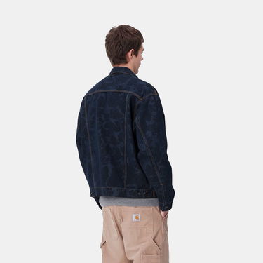 Jakke Carhartt WIP Camo Print Denim Jacket Blå | I033766_7, 3