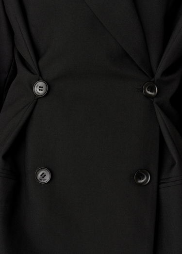 Jakke AXEL ARIGATO Double-Breasted Cropped Blazer Sort | A2873001, 5