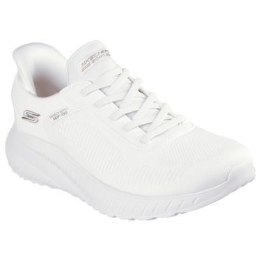 Sneakers og sko Skechers Bobs Squad Chaos Slip-Ins Hvid | 117497-OFWT, 0