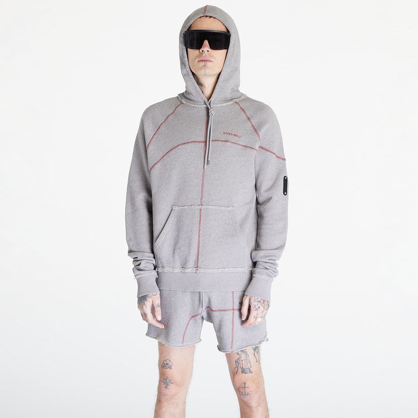 Sweatshirt A-COLD-WALL* Intersect Hoodie Grå | ACWMW179 Cement