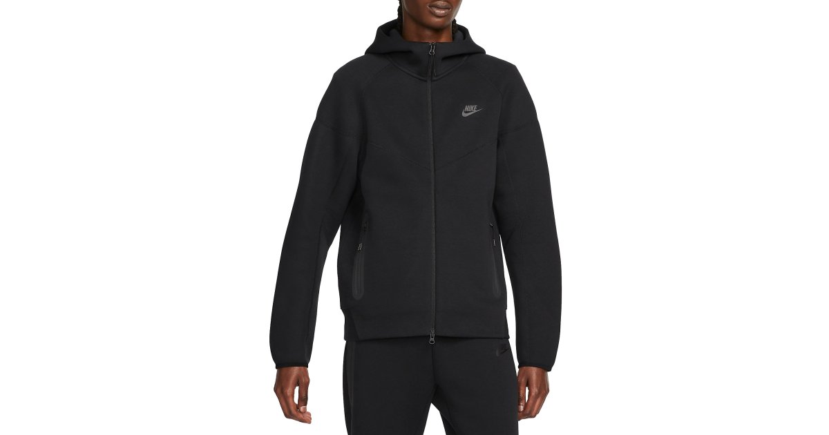 Sweatshirt Nike Tech Fleece Windrunner Sort | fb7921-010, 1