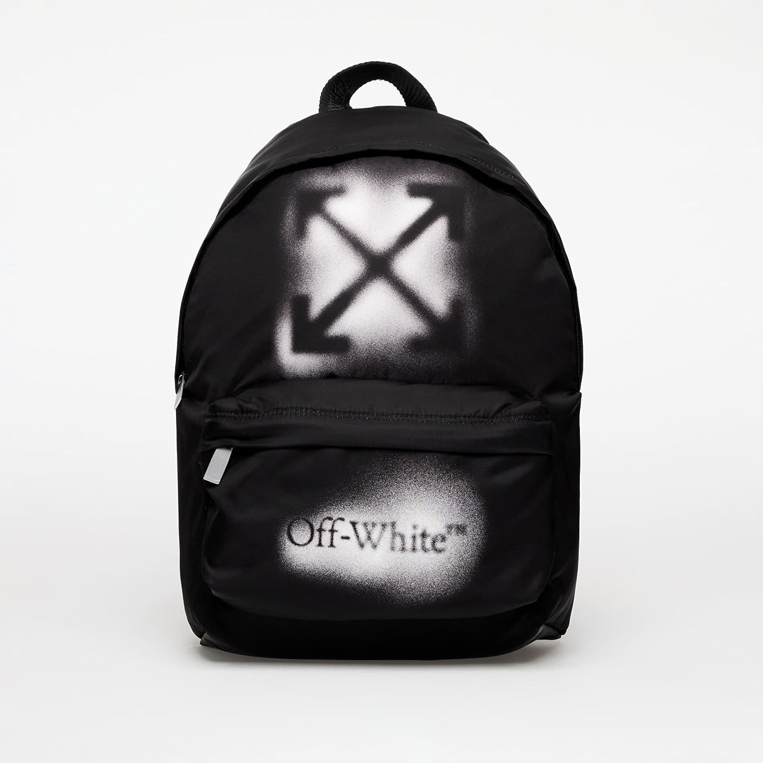 Rygsæk Off-White Off-White Arrow Spray Backpack Sort | OBNB001S25FAB0011001, 0