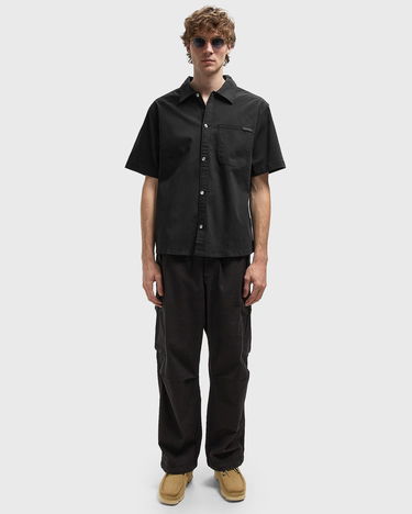 Skjorte CALVIN KLEIN Short Sleeve Camp Collar Button-Up Shirt D6 Collection Sort | LV04RC114GUB1, 1